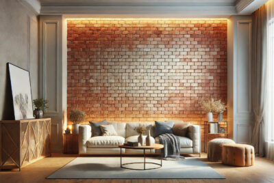 3D Brick Wall Panels