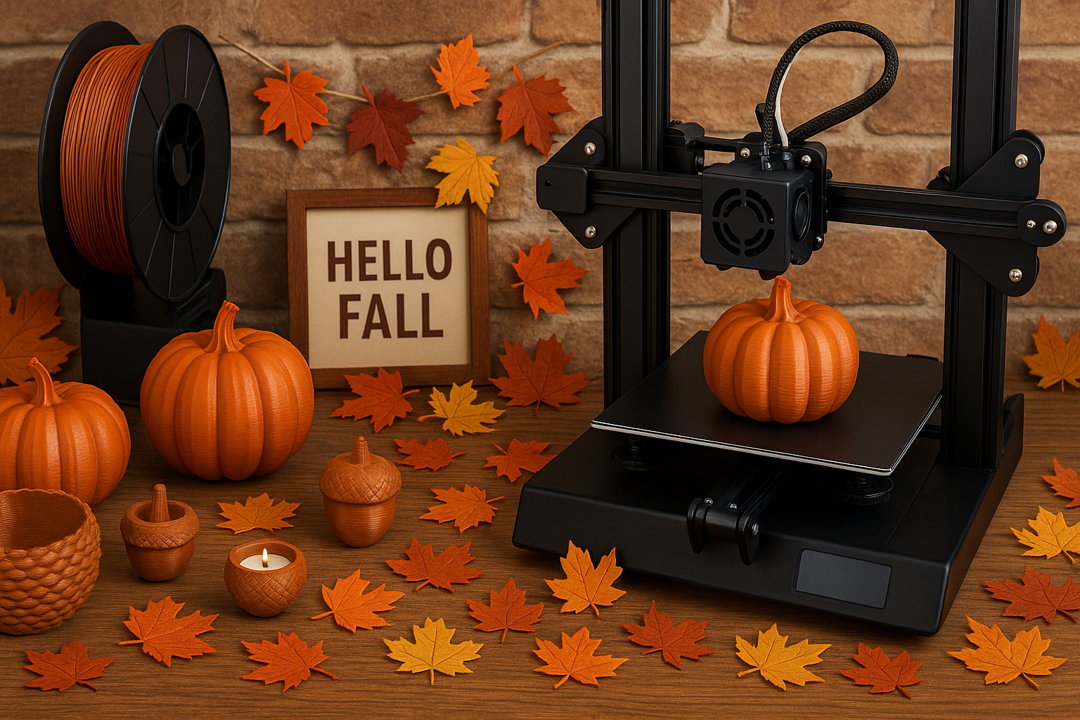 Fall Vibes Only: 10 Cozy Autumn Decor Ideas You Can 3D Print at Home