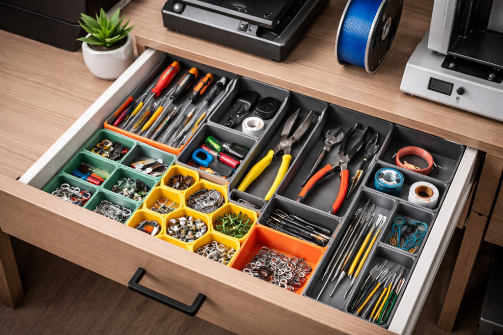 6 3D Printed Storage Solutions for Small Spaces