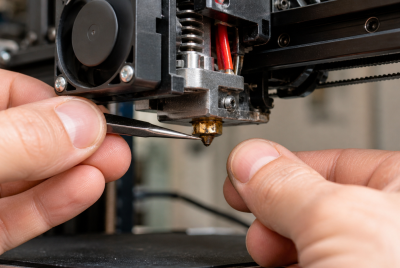 how to clean 3d printer nozzle