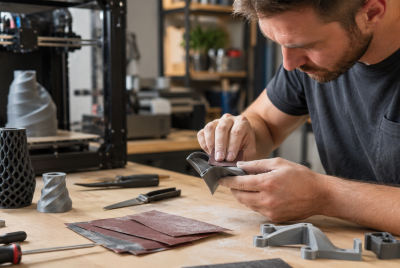 how to sand 3d prints