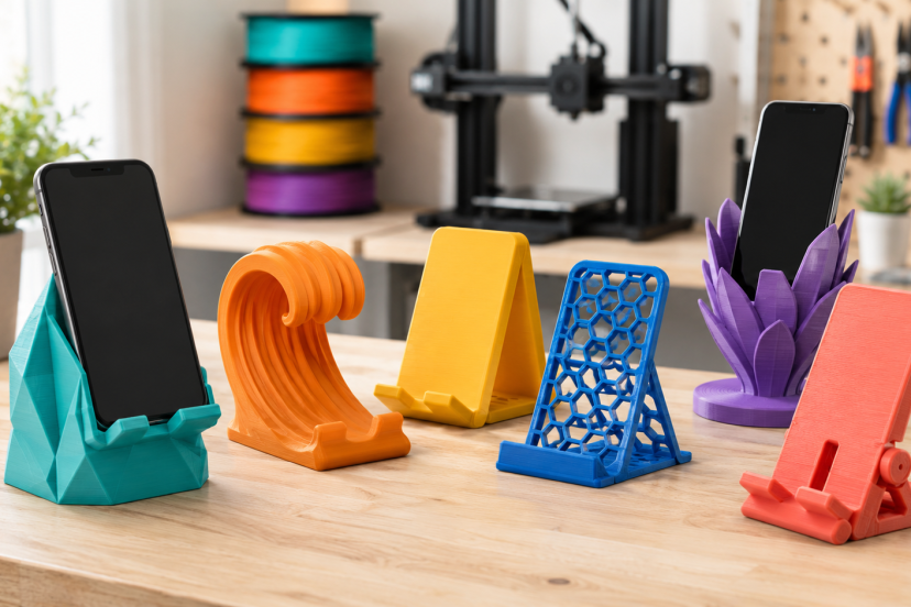 3D Printed Phone Stands